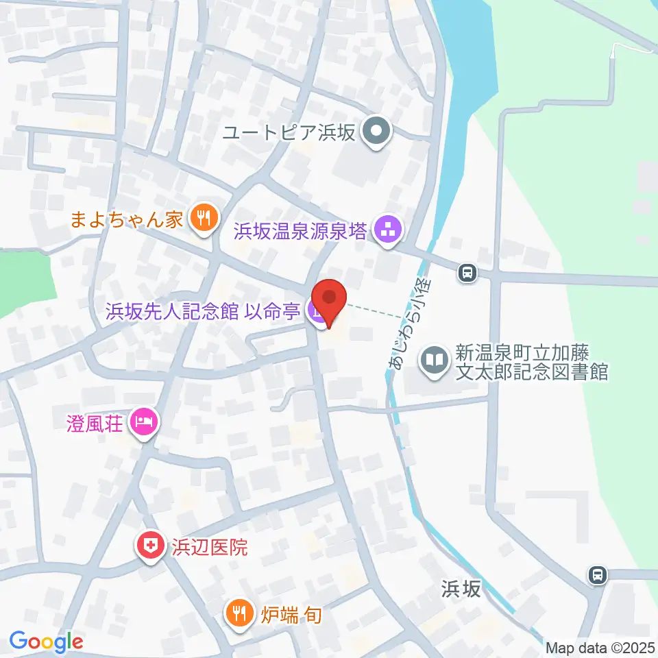 浜坂先人記念館 以命亭周辺のコンビニエンスストア一覧地図