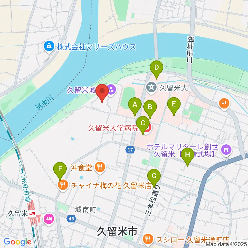 有馬記念館周辺のコンビニエンスストア一覧地図