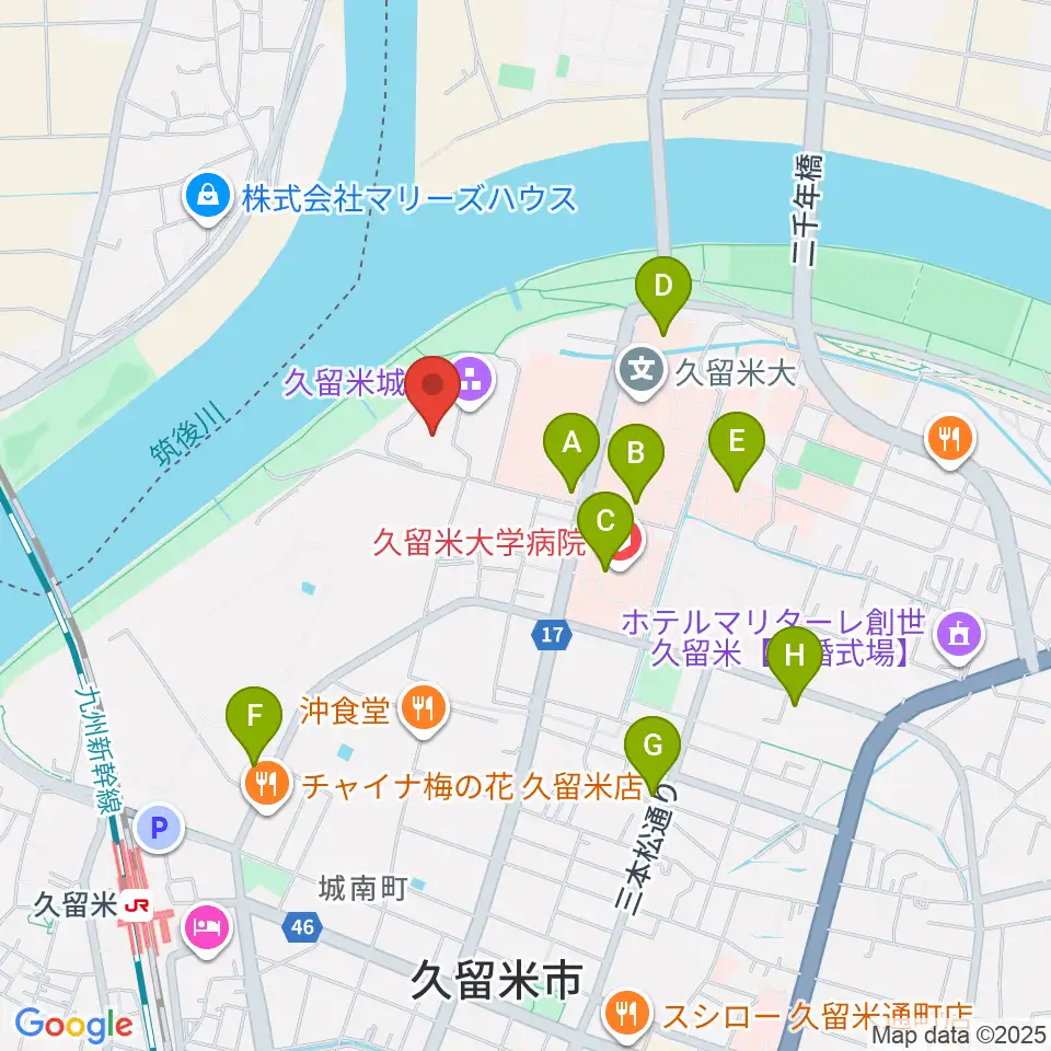 有馬記念館周辺のコンビニエンスストア一覧地図