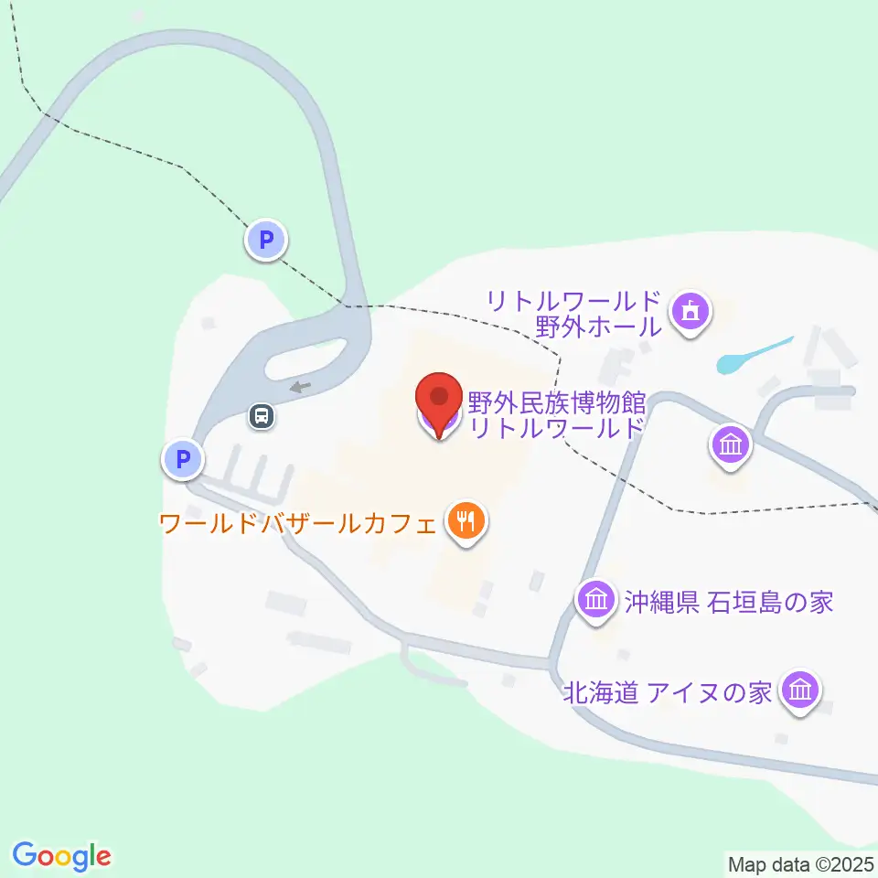 野外民族博物館リトルワールド周辺のコンビニエンスストア一覧地図