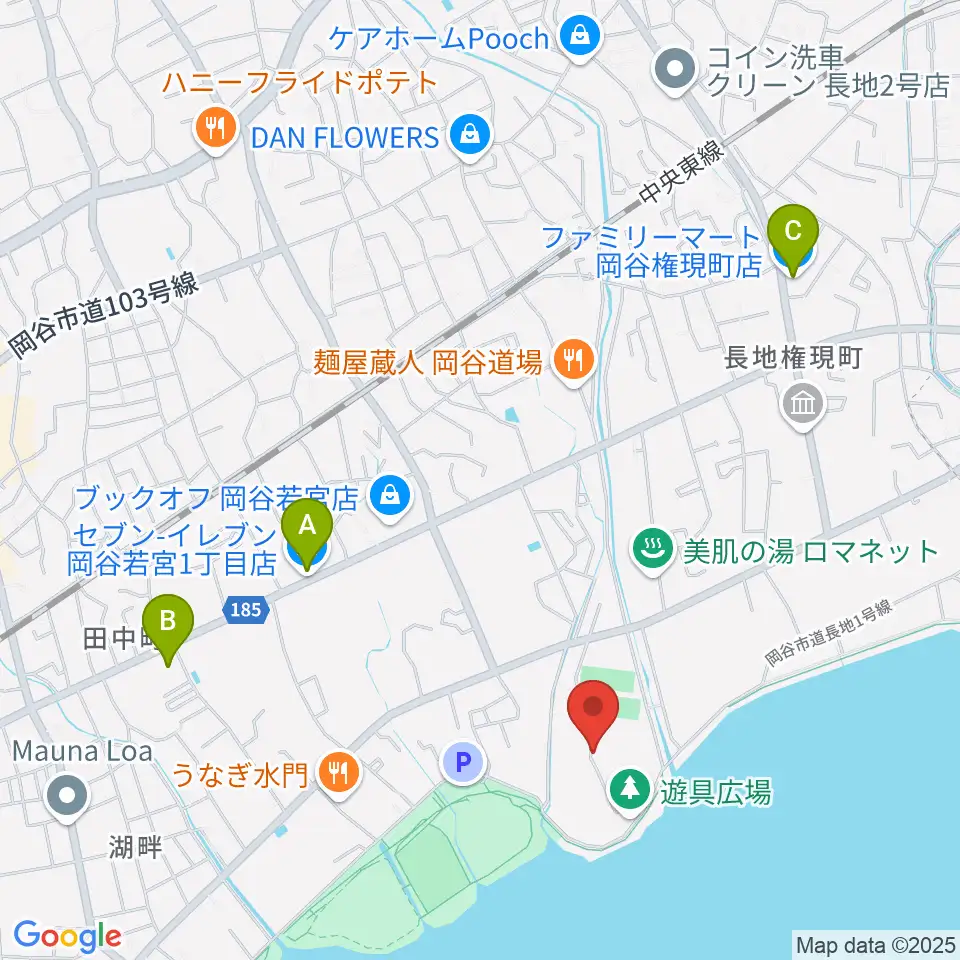 スワンドーム 岡谷市民総合体育館 西体育館周辺のコンビニエンスストア一覧地図