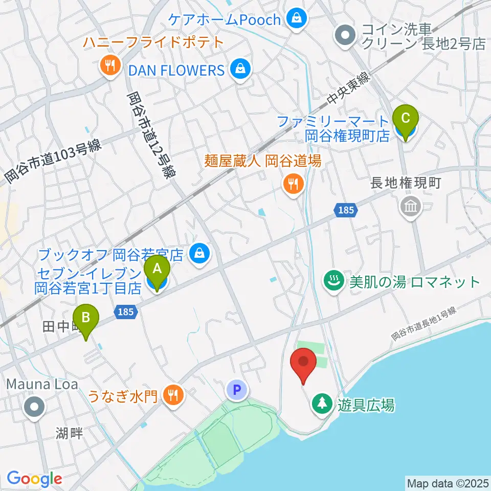 スワンドーム 岡谷市民総合体育館 西体育館周辺のコンビニエンスストア一覧地図