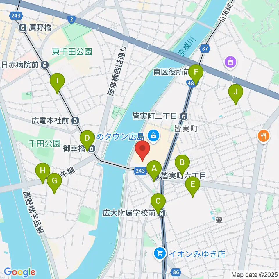 猫田記念体育館周辺のコンビニエンスストア一覧地図