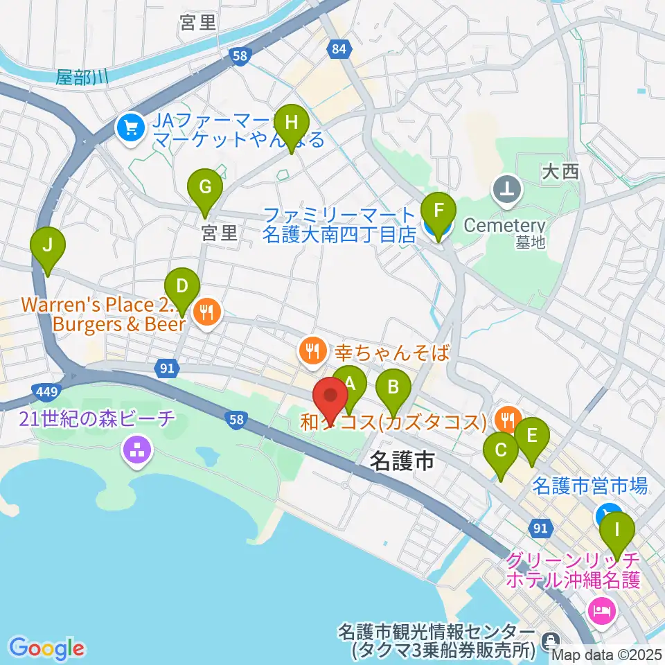 21世紀の森体育館周辺のコンビニエンスストア一覧地図