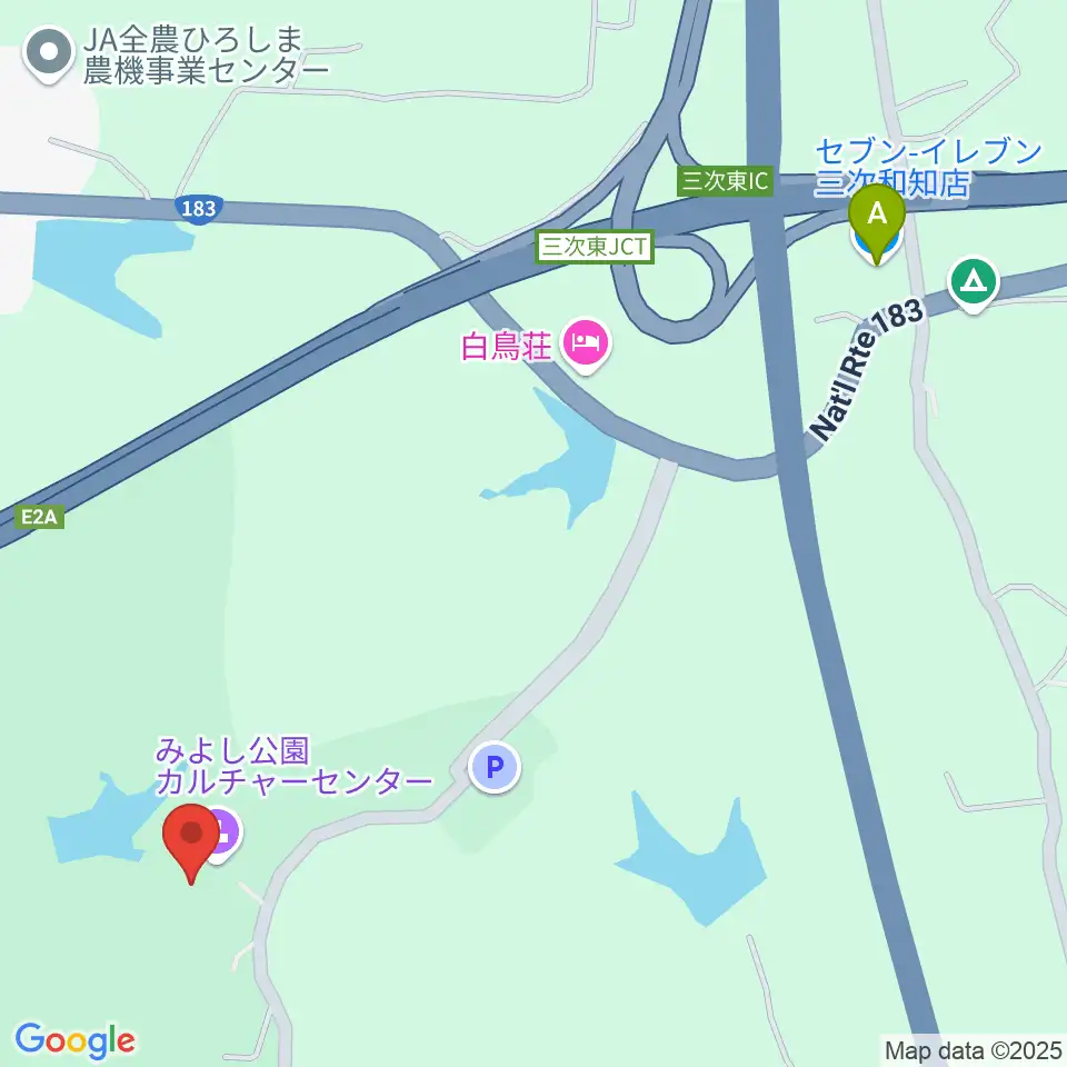 電光石火みよしパーク周辺のコンビニエンスストア一覧地図