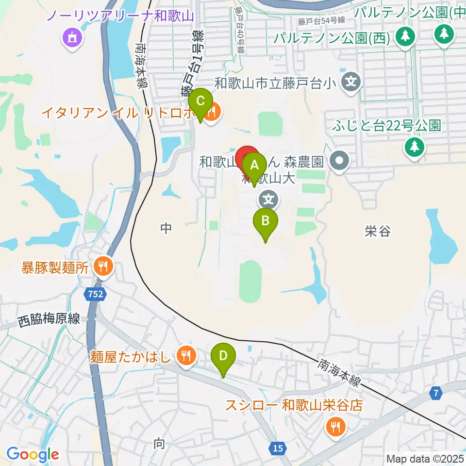 和歌山大学紀州経済史文化史研究所周辺のコンビニエンスストア一覧地図