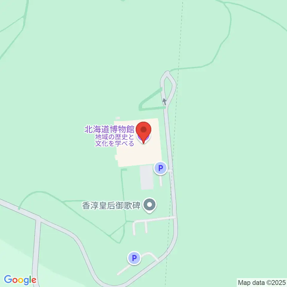 北海道博物館周辺のコンビニエンスストア一覧地図