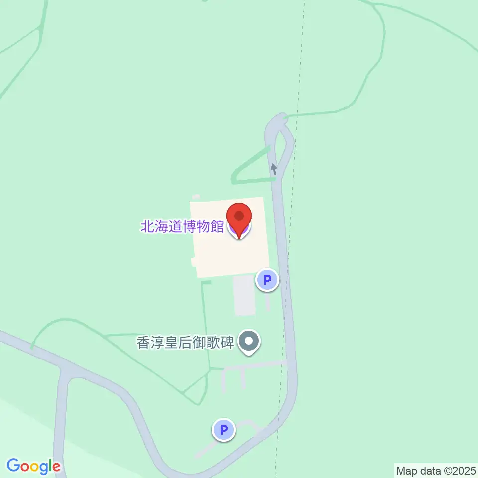 北海道博物館周辺のコンビニエンスストア一覧地図
