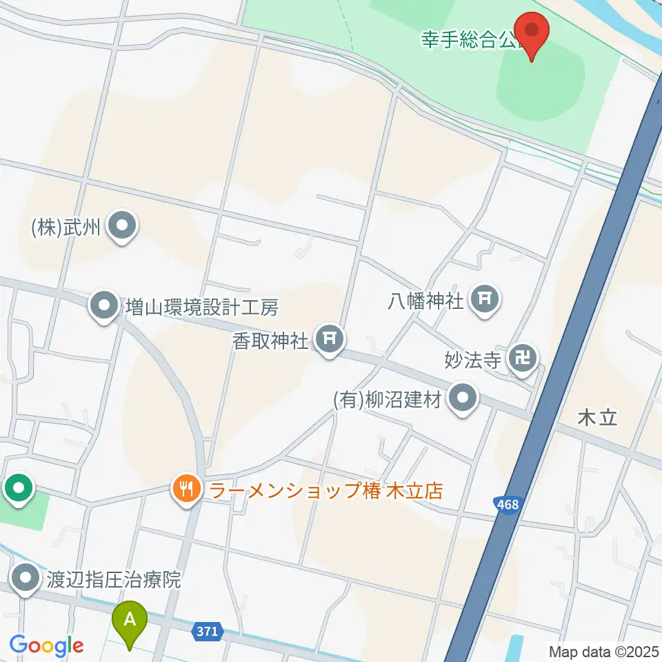 ひばりが丘球場周辺のコンビニエンスストア一覧地図