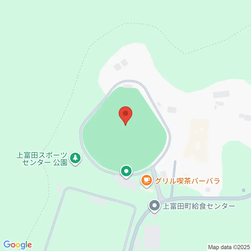 上富田スポーツセンター野球場周辺のコンビニエンスストア一覧地図