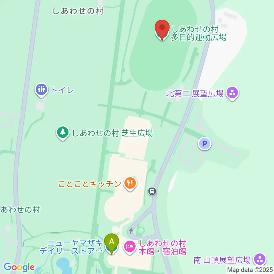 神戸市しあわせの村 多目的運動広場周辺のコンビニエンスストア一覧地図