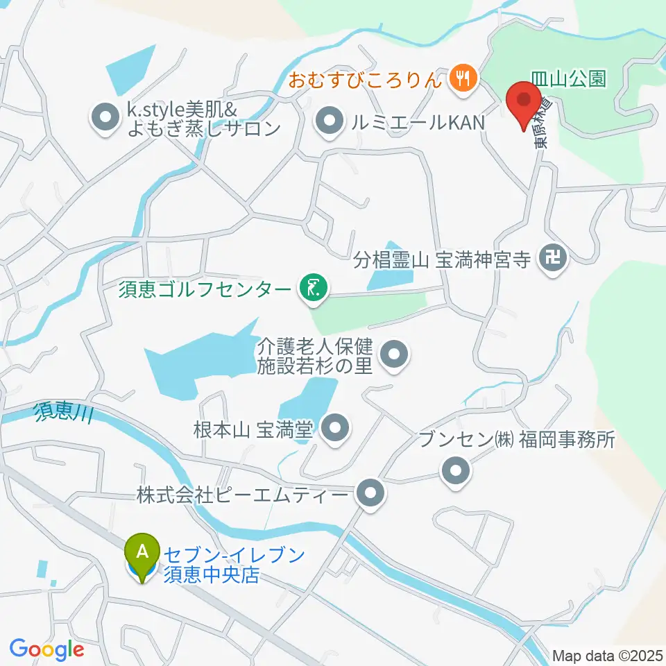 須恵町立歴史民俗資料館周辺のコンビニエンスストア一覧地図