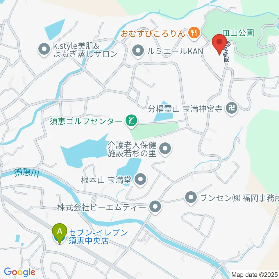 須恵町立歴史民俗資料館周辺のコンビニエンスストア一覧地図