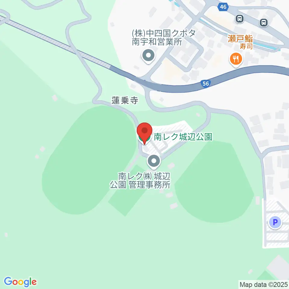 南レク城辺公園野球場周辺のコンビニエンスストア一覧地図