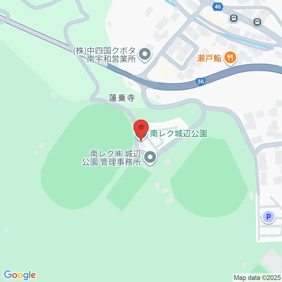 南レク城辺公園野球場周辺のコンビニエンスストア一覧地図