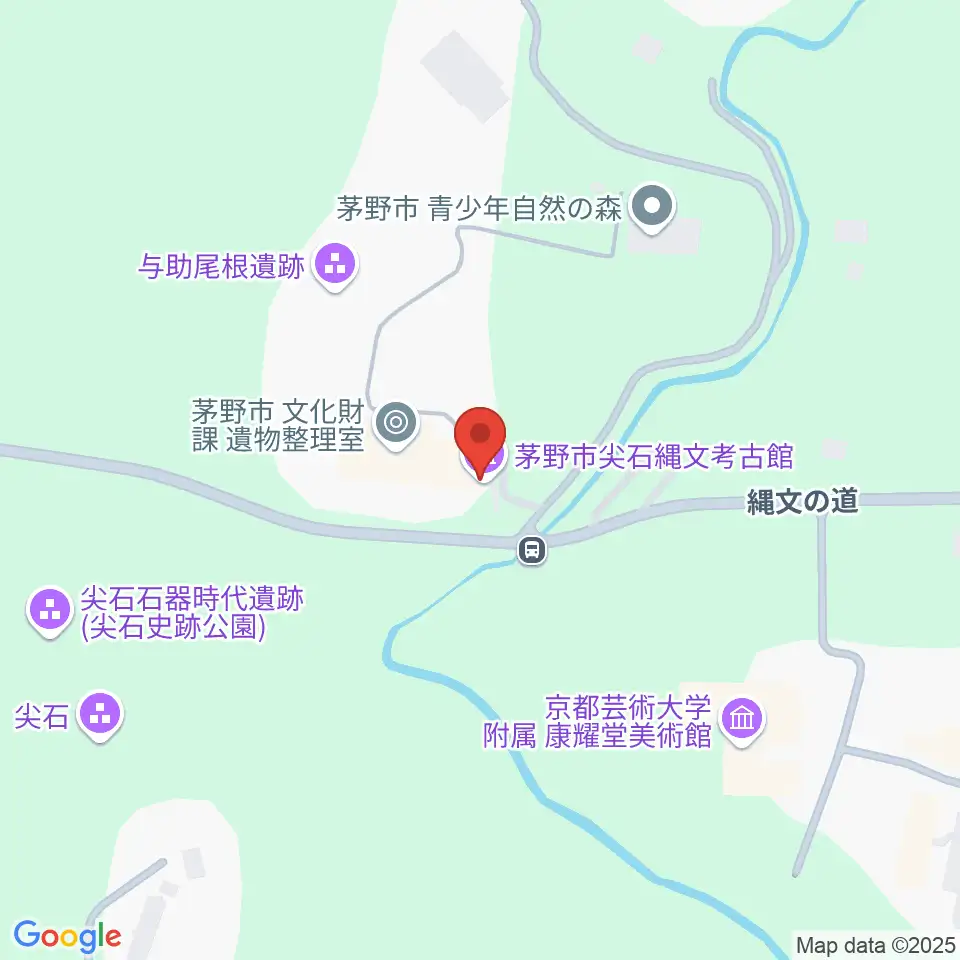 茅野市尖石縄文考古館周辺のコンビニエンスストア一覧地図