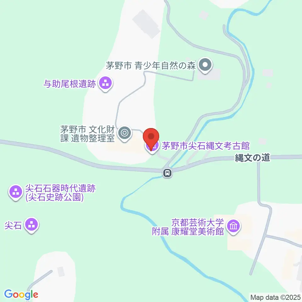 茅野市尖石縄文考古館周辺のコンビニエンスストア一覧地図