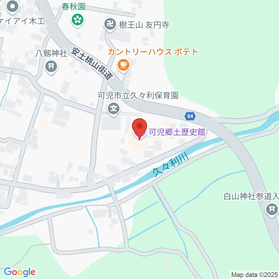 可児郷土歴史館周辺のコンビニエンスストア一覧地図
