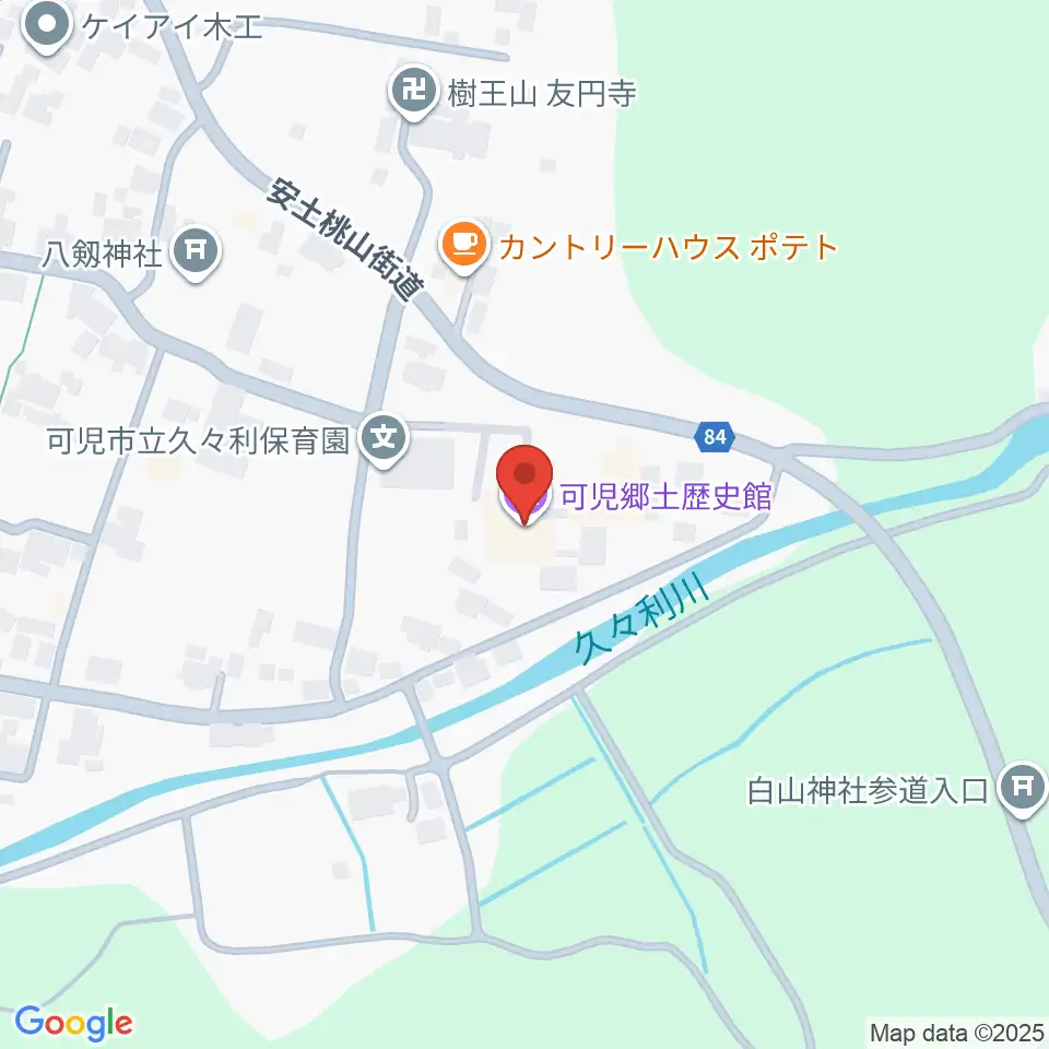 可児郷土歴史館周辺のコンビニエンスストア一覧地図