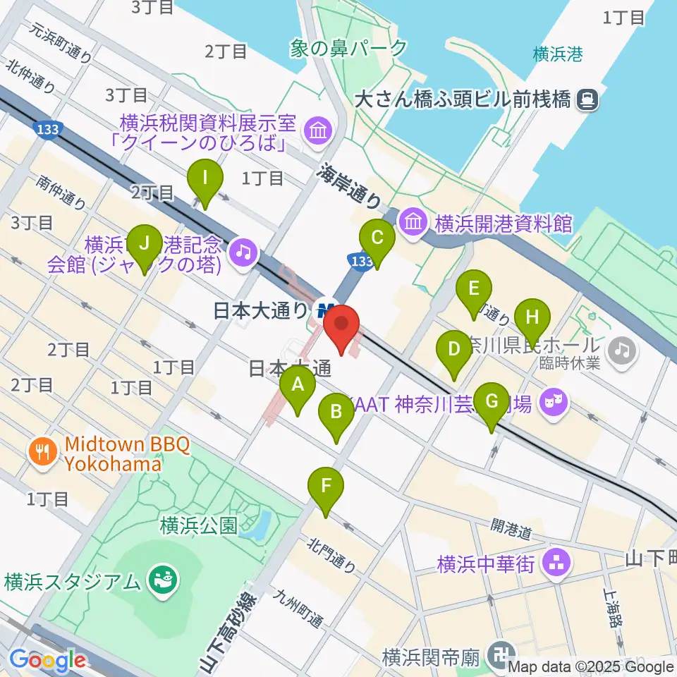 日本新聞博物館周辺のコンビニエンスストア一覧地図
