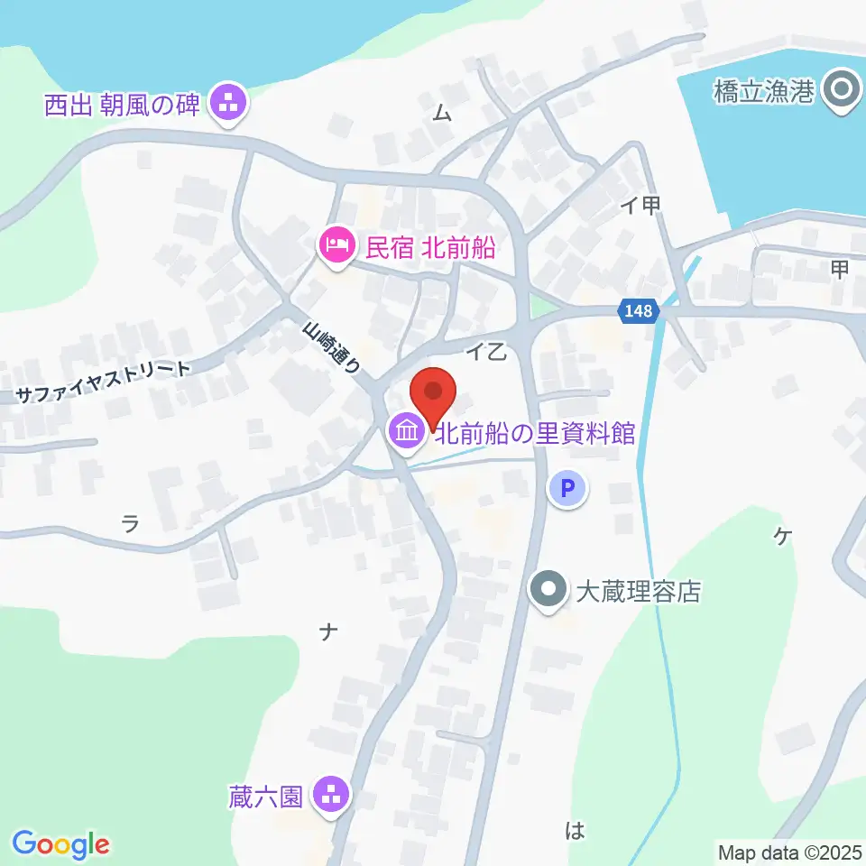 加賀市北前船の里資料館周辺のコンビニエンスストア一覧地図