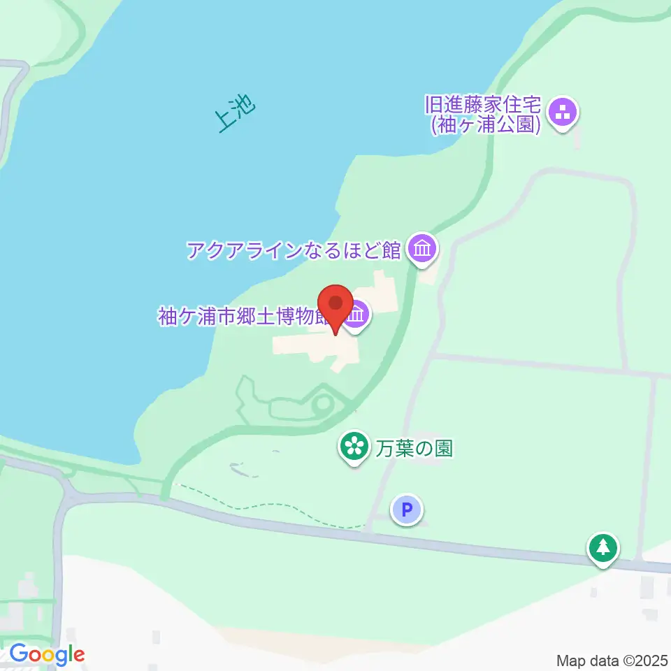 袖ケ浦市郷土博物館周辺のコンビニエンスストア一覧地図