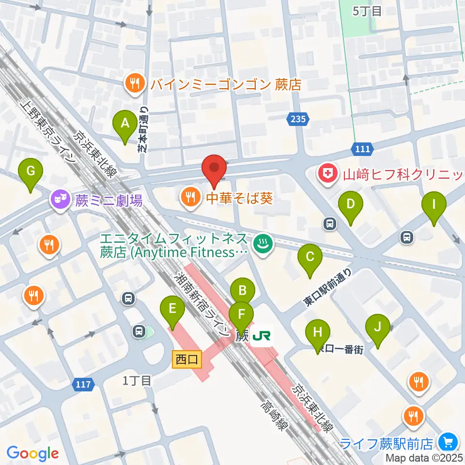Rhythm Neko周辺のコンビニエンスストア一覧地図