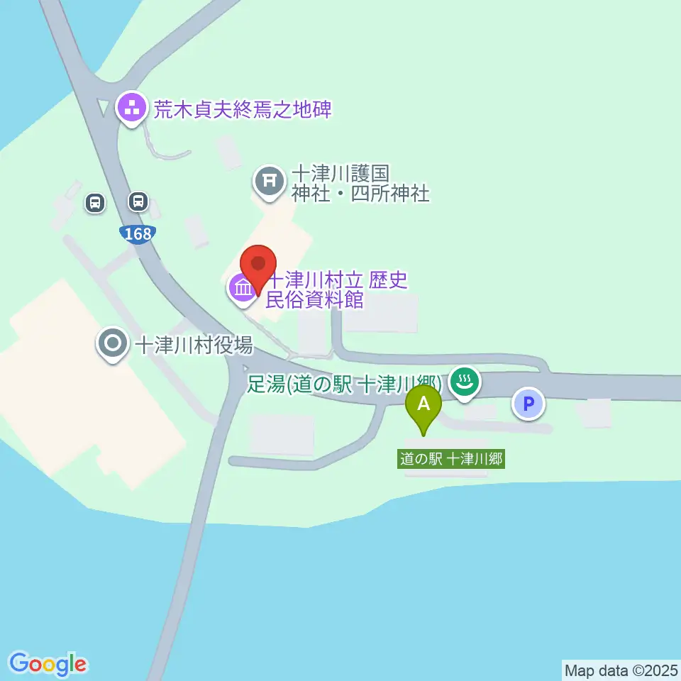 十津川村歴史民俗資料館周辺のコンビニエンスストア一覧地図