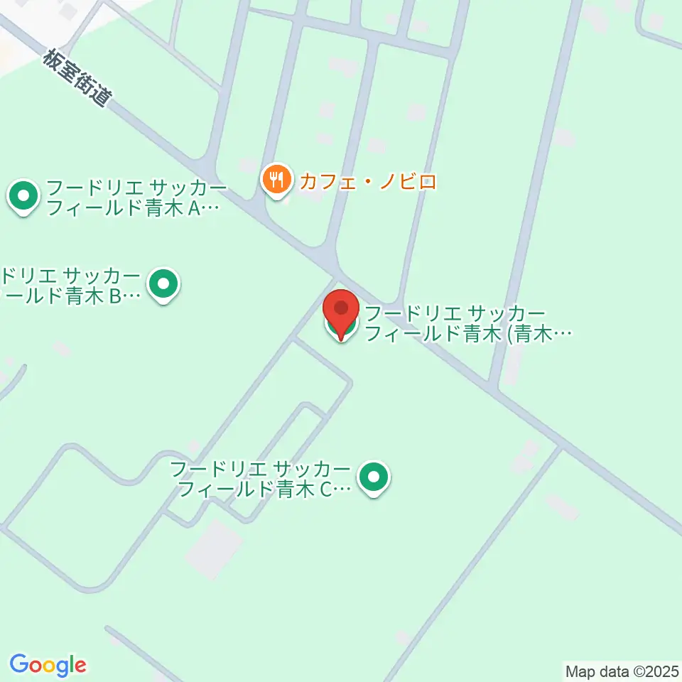 フードリエサッカーフィールド青木周辺のコンビニエンスストア一覧地図