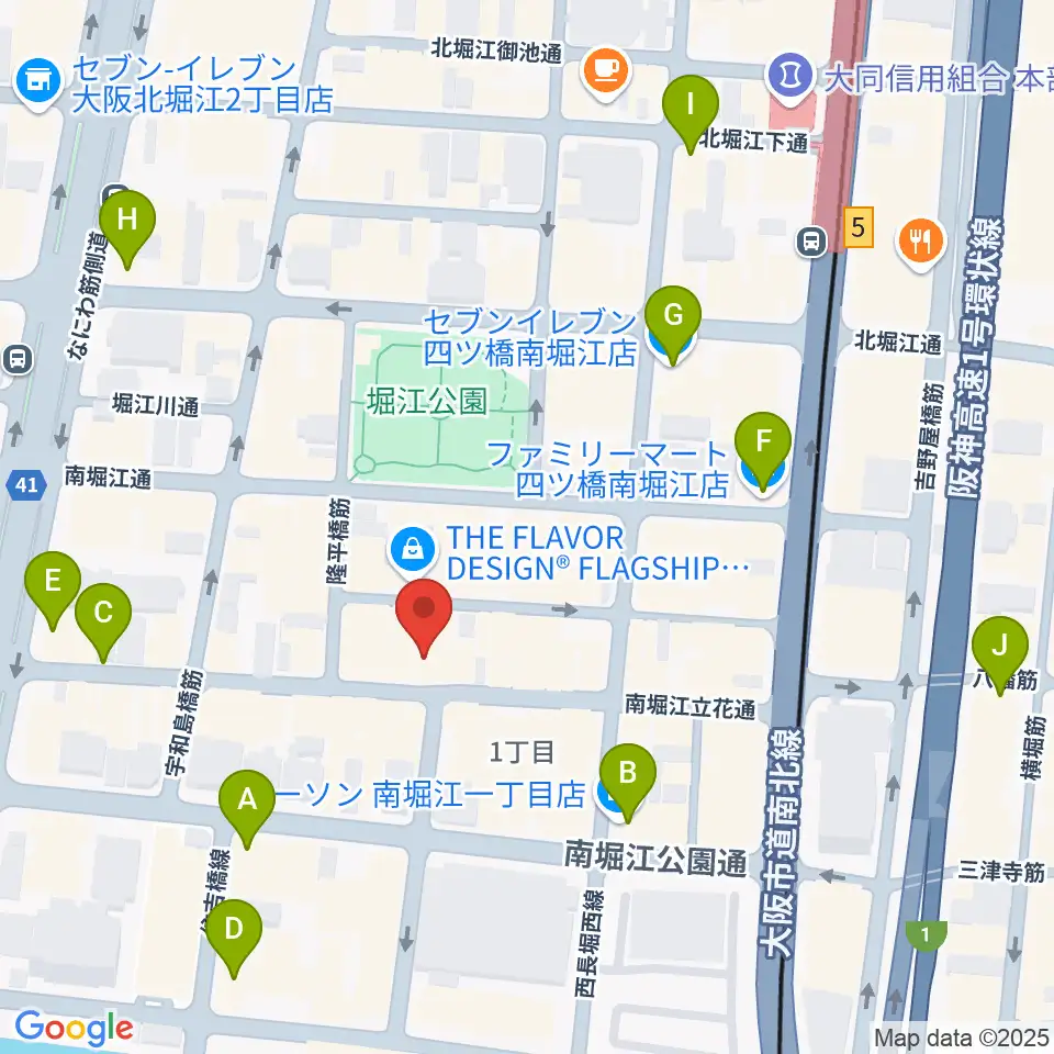 PLUSWIN HALL ビレボア周辺のコンビニエンスストア一覧地図
