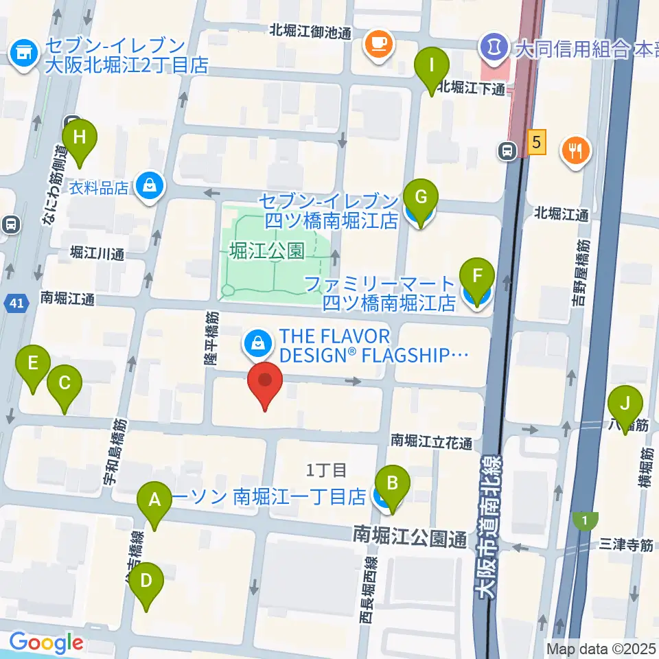 PLUSWIN HALL ビレボア周辺のコンビニエンスストア一覧地図
