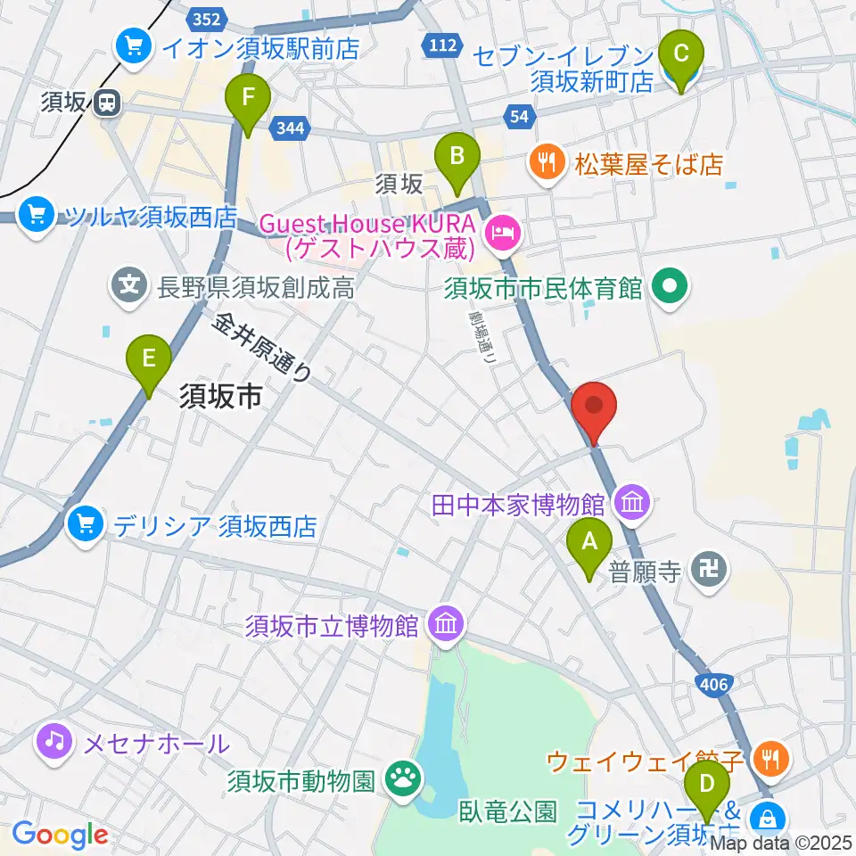 豪商の館 田中本家博物館周辺のコンビニエンスストア一覧地図
