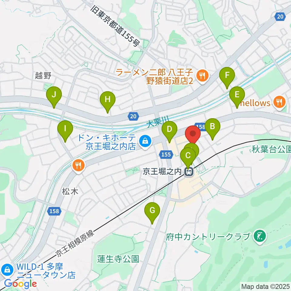 パンキースタジオ周辺のコンビニエンスストア一覧地図