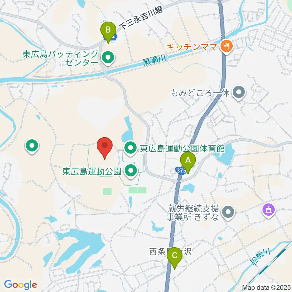 創建ホーム東広島スポーツパーク周辺のコンビニエンスストア一覧地図