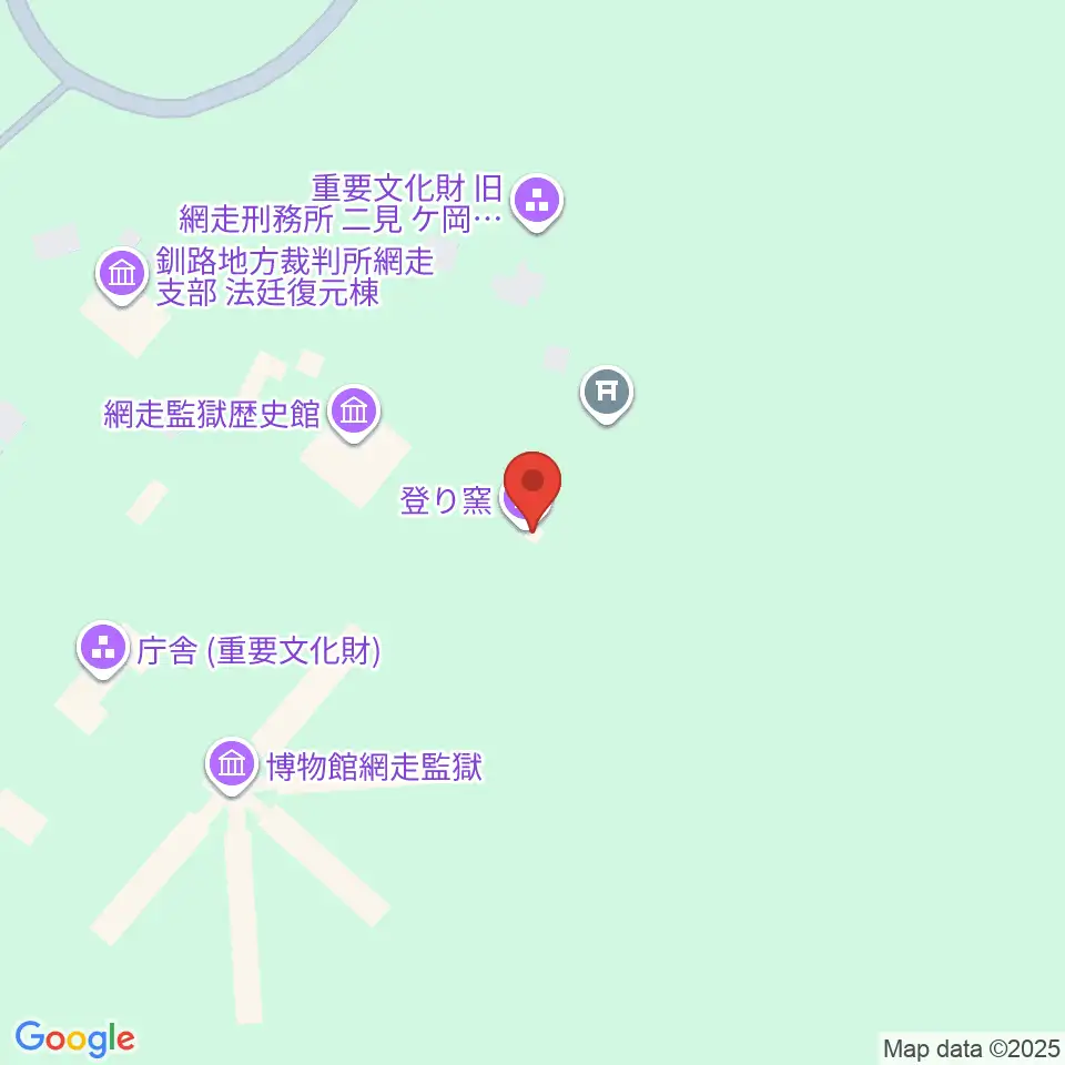 博物館網走監獄周辺のコンビニエンスストア一覧地図