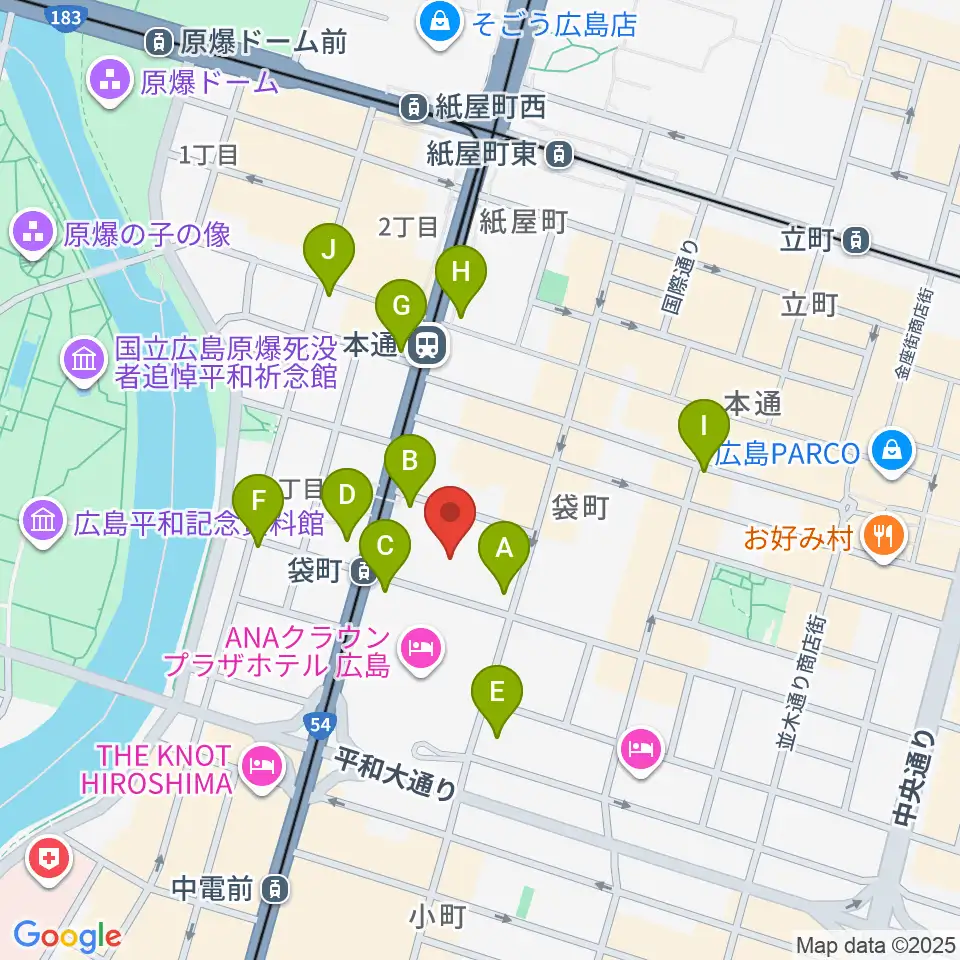 頼山陽史跡資料館周辺のコンビニエンスストア一覧地図