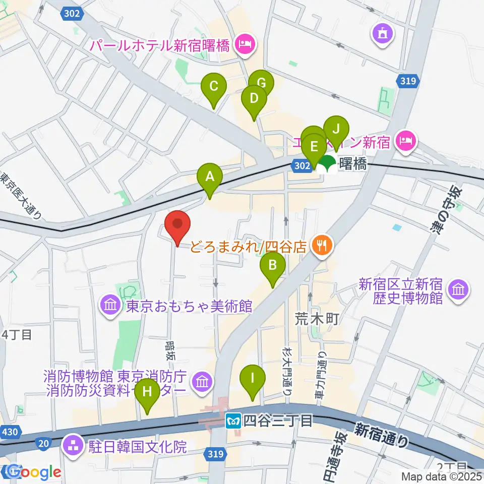 釣り文化資料館周辺のコンビニエンスストア一覧地図