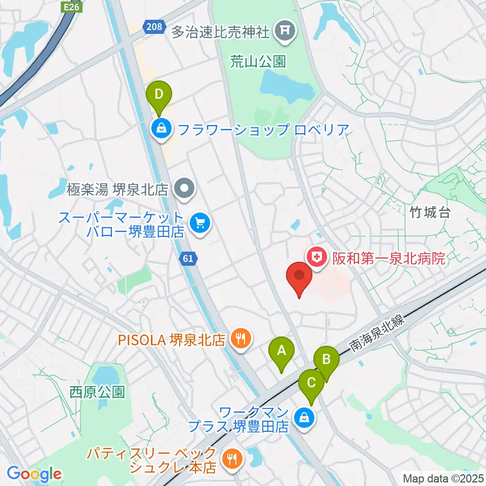 小谷城郷土館周辺のコンビニエンスストア一覧地図