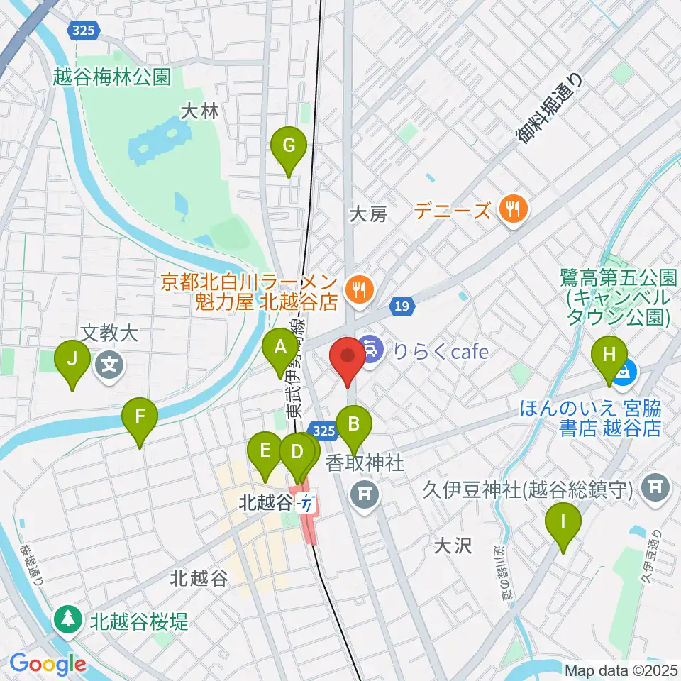 STUDIO JOURNEY周辺のコンビニエンスストア一覧地図