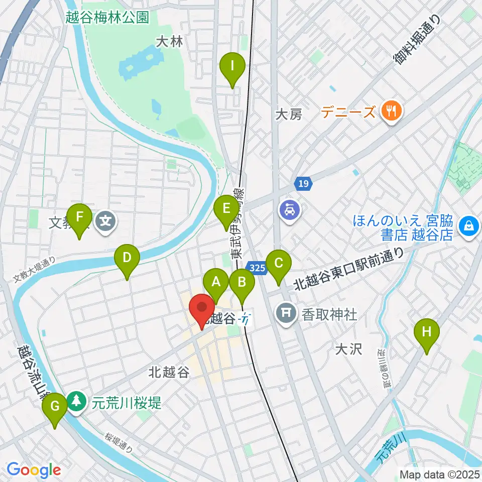 サウンドスタジオ・グレゴリ周辺のコンビニエンスストア一覧地図