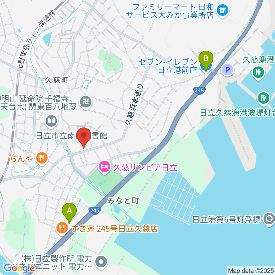 スタジオチャプターハウス周辺のコンビニエンスストア一覧地図