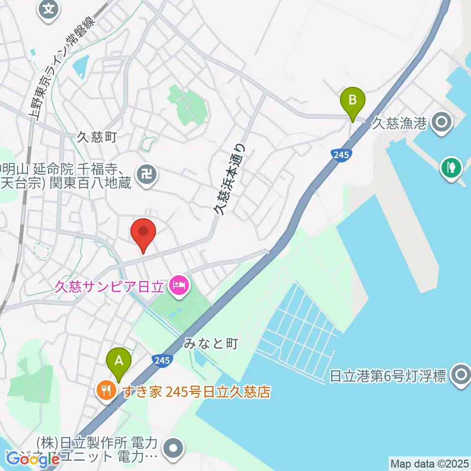 スタジオチャプターハウス周辺のコンビニエンスストア一覧地図