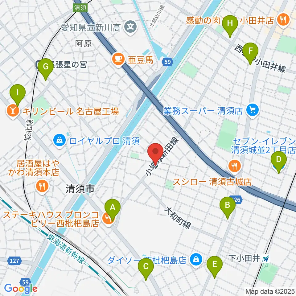 NEWS90周辺のコンビニエンスストア一覧地図