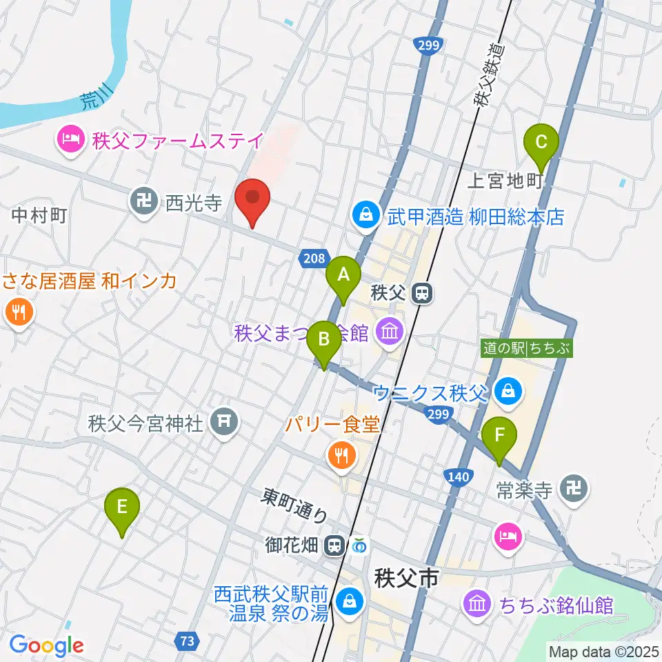 STUDIO JOY周辺のコンビニエンスストア一覧地図