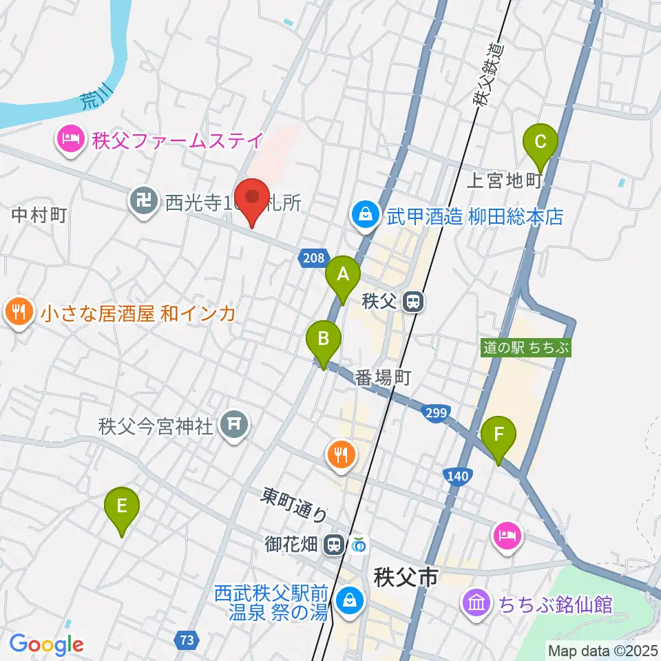 STUDIO JOY周辺のコンビニエンスストア一覧地図