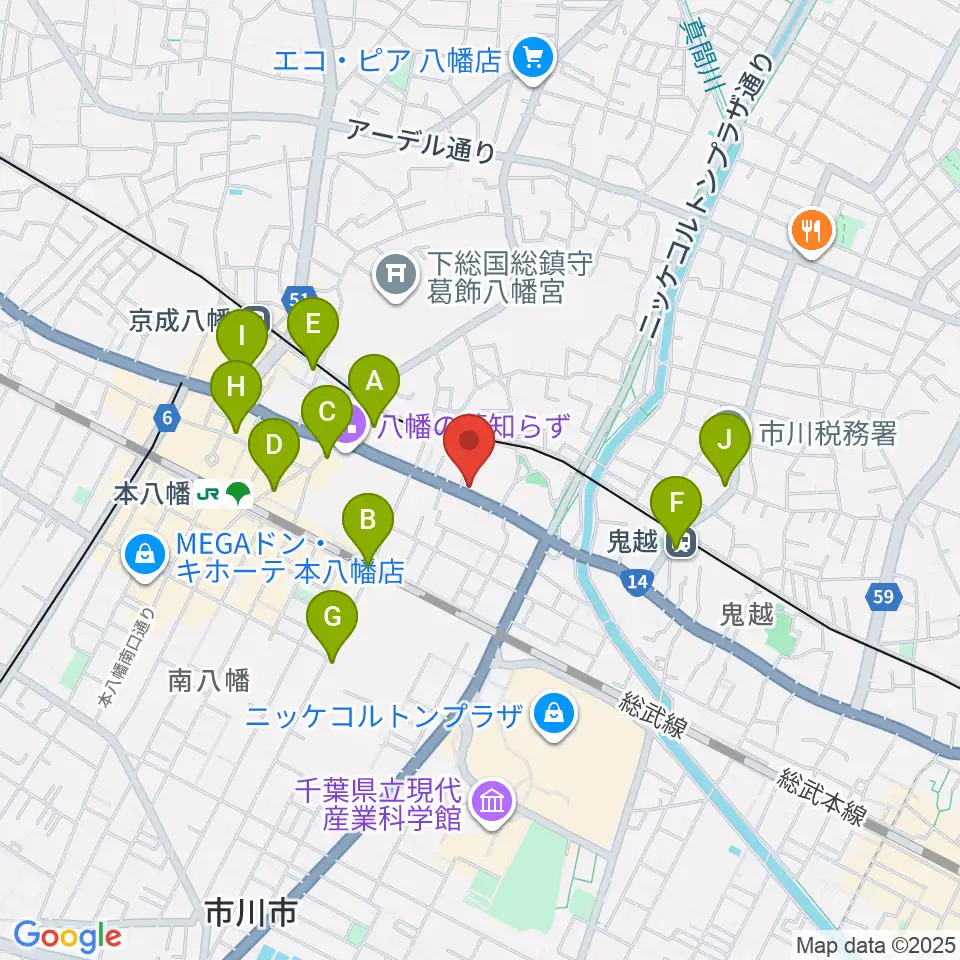 サウンドビュー音楽教室周辺のコンビニエンスストア一覧地図
