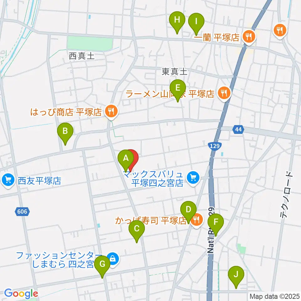 総合芸術学園ボア・コロンブ周辺のコンビニエンスストア一覧地図