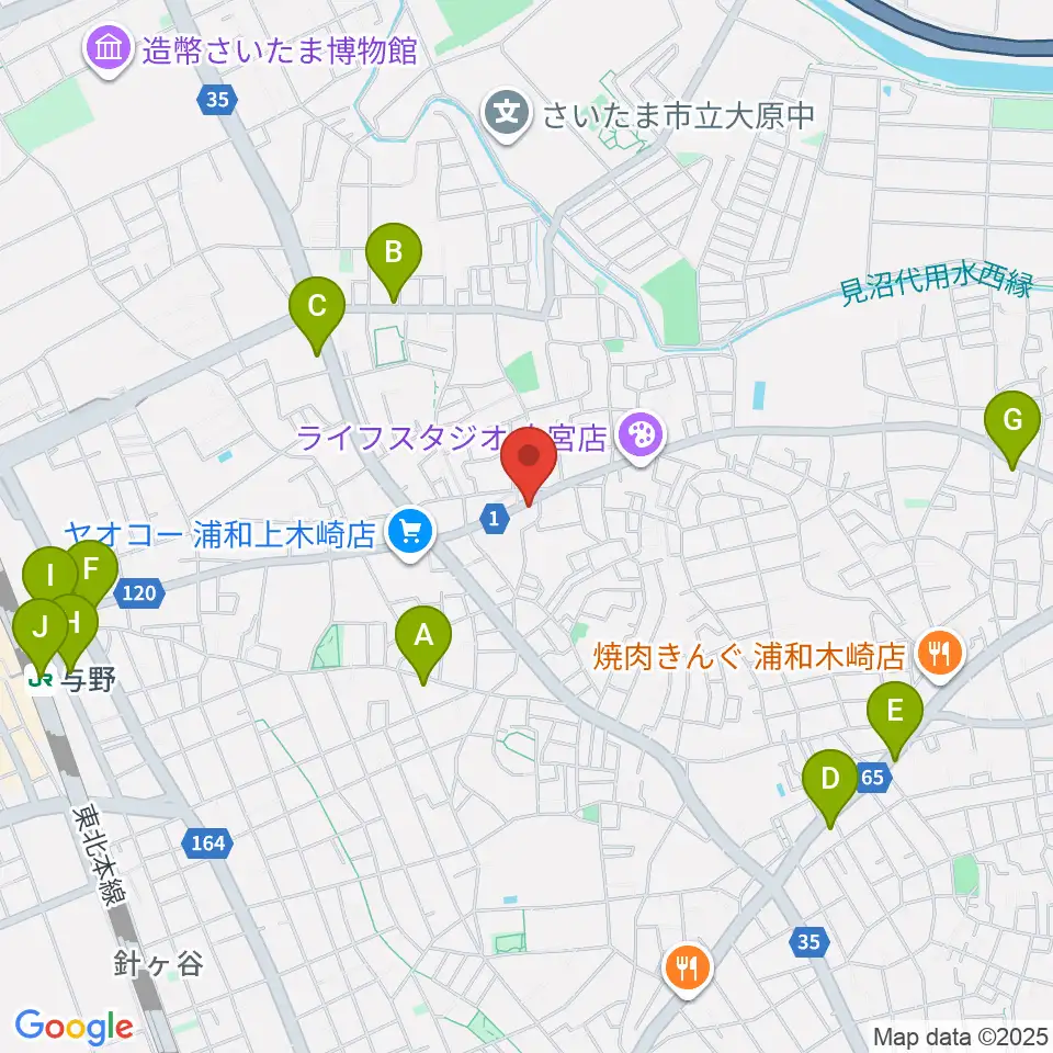 深川音楽教室周辺のコンビニエンスストア一覧地図