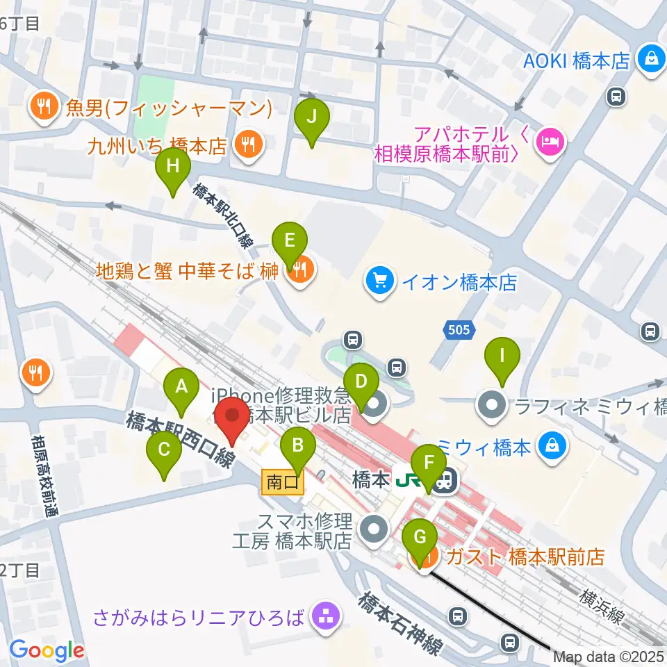 メリーミュージックアカデミー周辺のコンビニエンスストア一覧地図