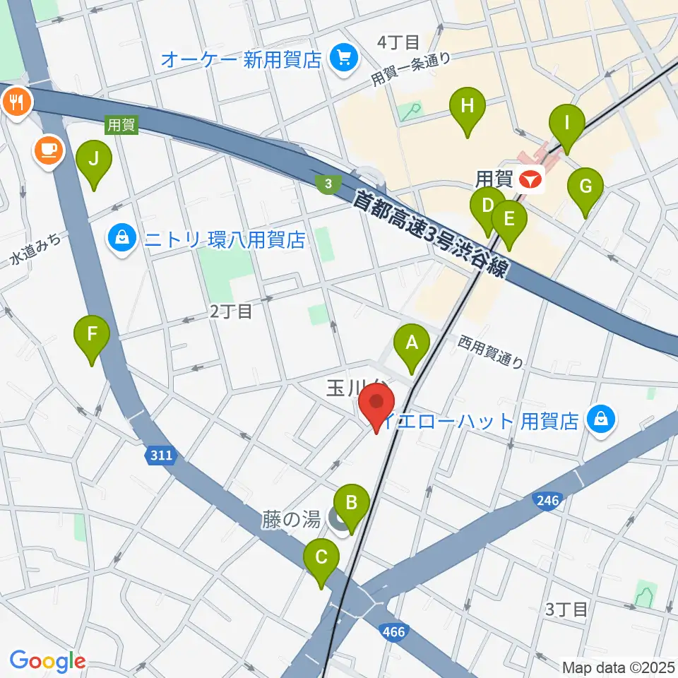 マイカミュージックラボラトリー周辺のコンビニエンスストア一覧地図